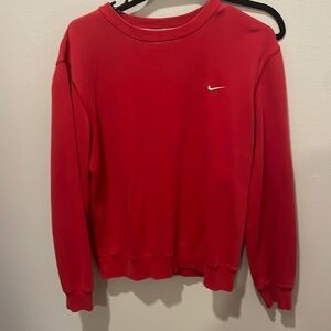 Red Vintage Nike Crewneck